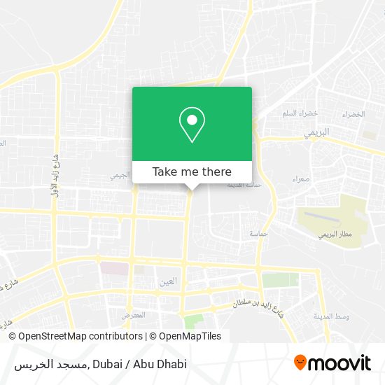 مسجد الخريس map