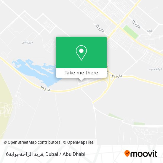 قرية الراحة-بوابة6 map