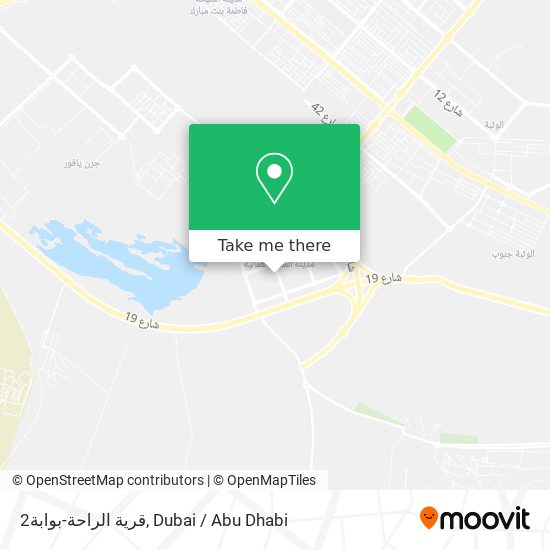 قرية الراحة-بوابة2 map