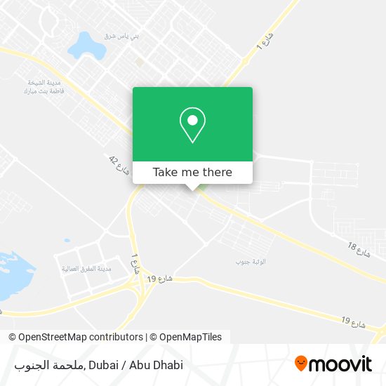 ملحمة الجنوب map