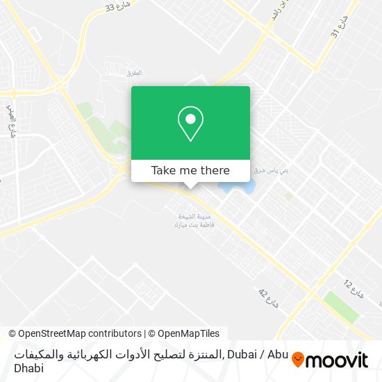 المنتزة لتصليح الأدوات الكهربائية والمكيفات map