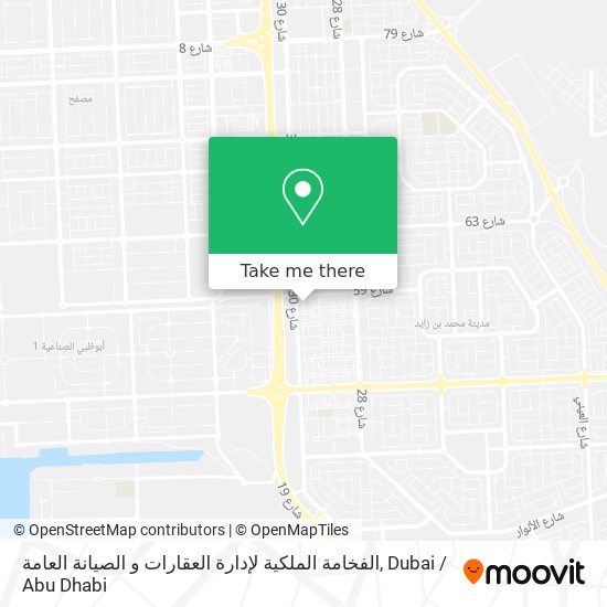 الفخامة الملكية لإدارة العقارات و الصيانة العامة map