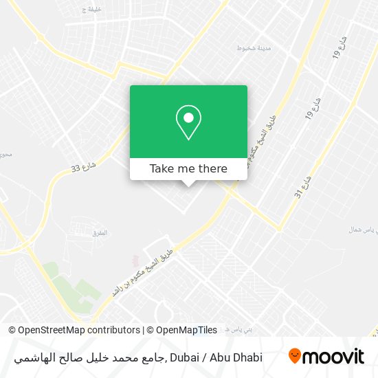 جامع محمد خليل صالح الهاشمي map