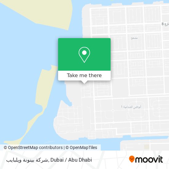 شركة بينونة ويلبايب map