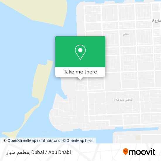 مطعم ملبار map