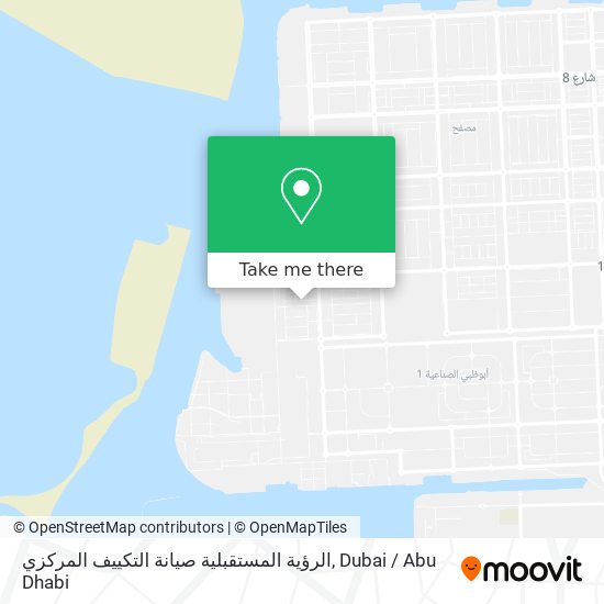 الرؤية المستقبلية صيانة التكييف المركزي map