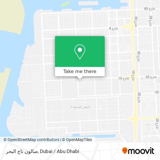 صالون تاج البحر map