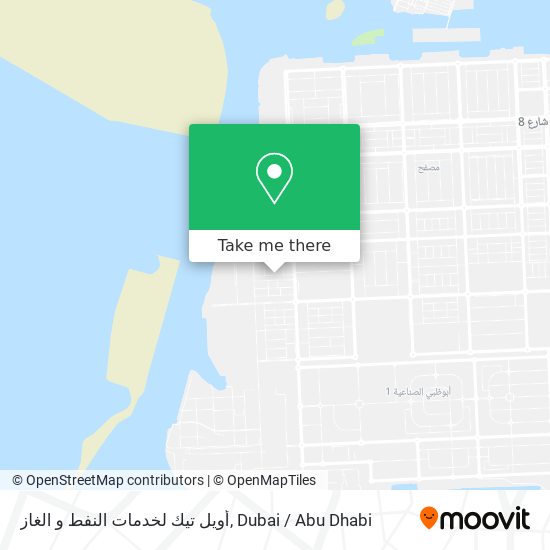 أويل تيك لخدمات النفط و الغاز map