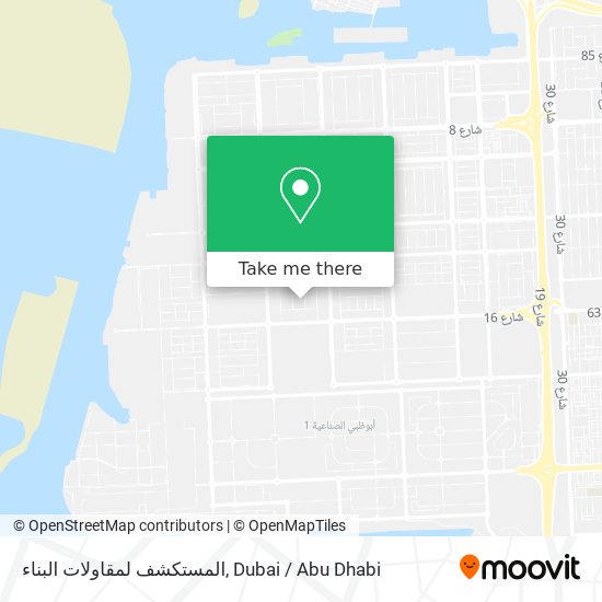 المستكشف لمقاولات البناء map