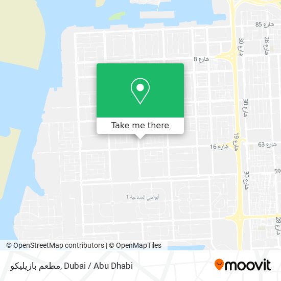 مطعم بازيليكو map