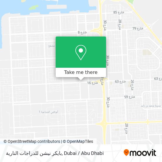 بايكر نيشن للدراجات النارية map