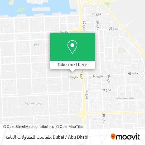 بلفاست للمقاولات العامة map