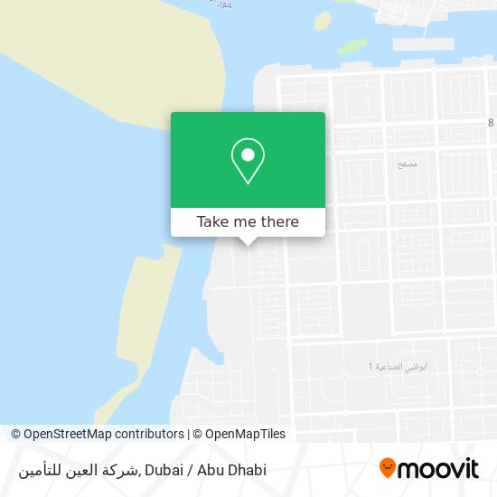 شركة العين للتأمين map