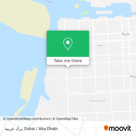 برك عربية map