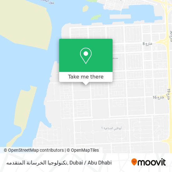 تكنولوجيا الخرسانة المتقدمه map