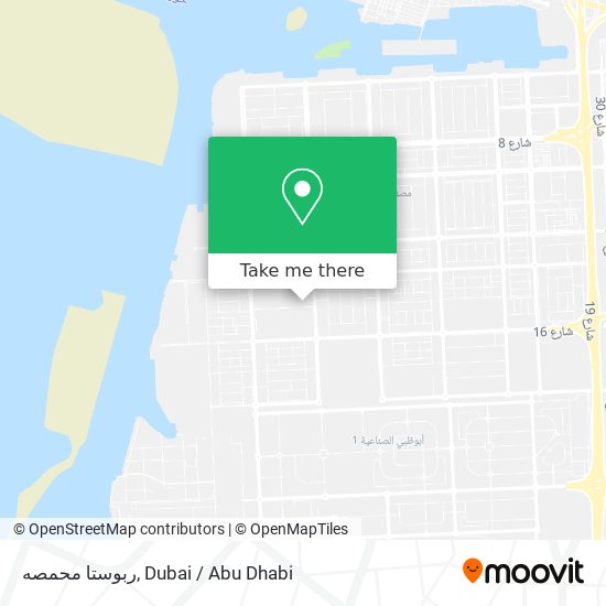 ربوستا محمصه map