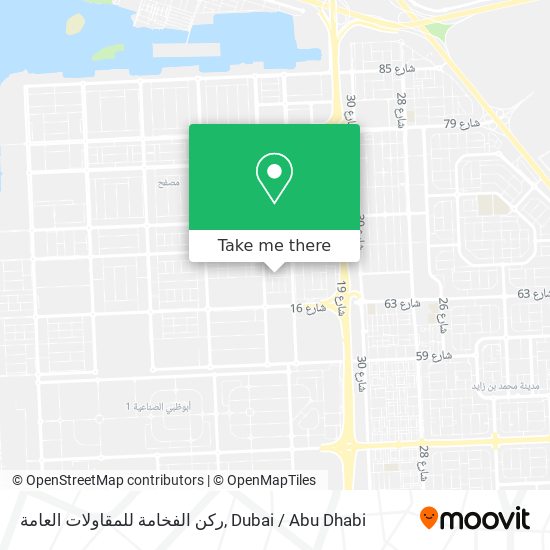 ركن الفخامة للمقاولات العامة map