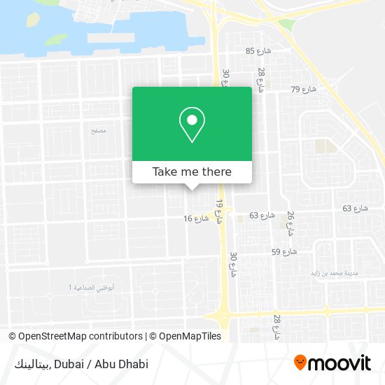 بيتالينك map