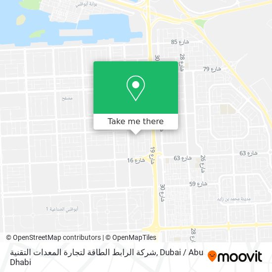 شركة الرابط الطاقة لتجارة المعدات التقنية map