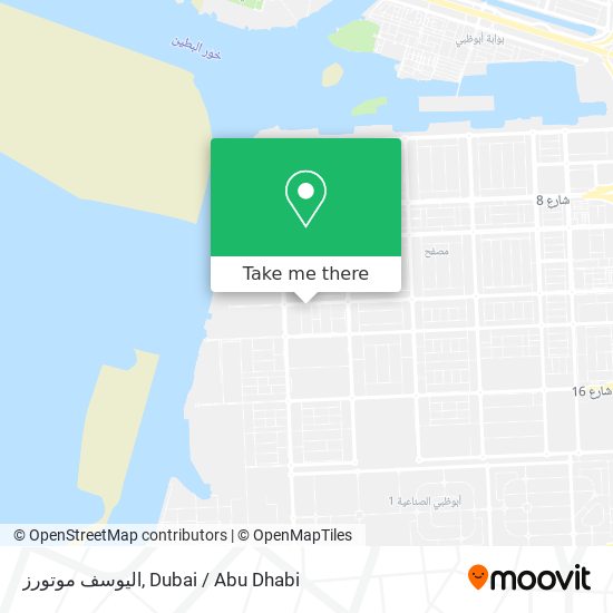 اليوسف موتورز map