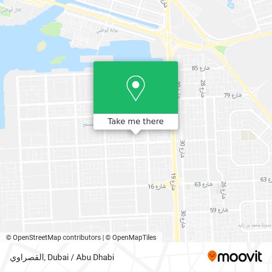 القصراوي map