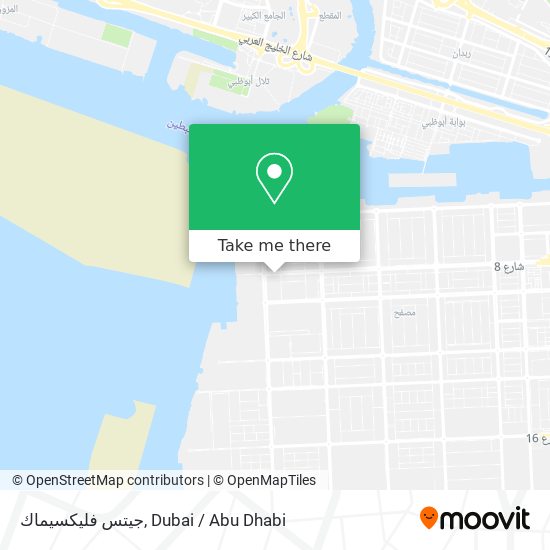 جيتس فليكسيماك map