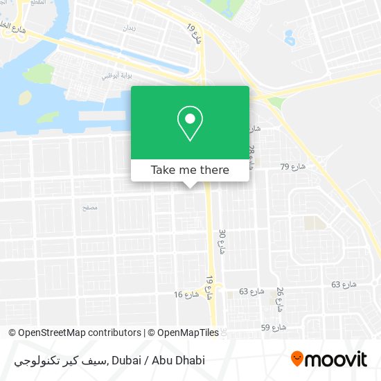 سيف كير تكنولوجي map