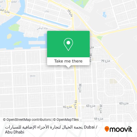 نجمة الخيال لتجارة الأجزاء الإضافية للسيارات map