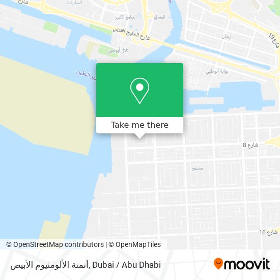 أتمتة الألومنيوم الأبيض map