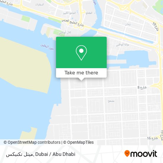 ميتل تكنيكس map