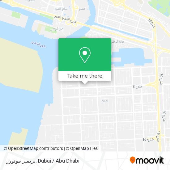 بريمير موتورز map