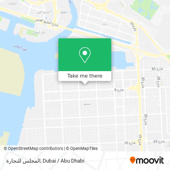 المجلس للنجارة map