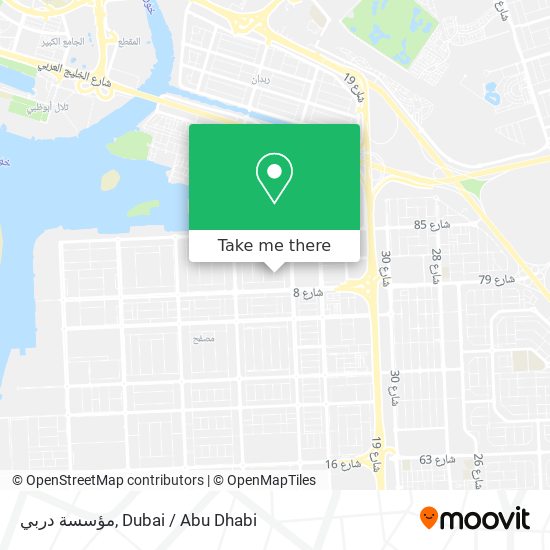 مؤسسة دربي map