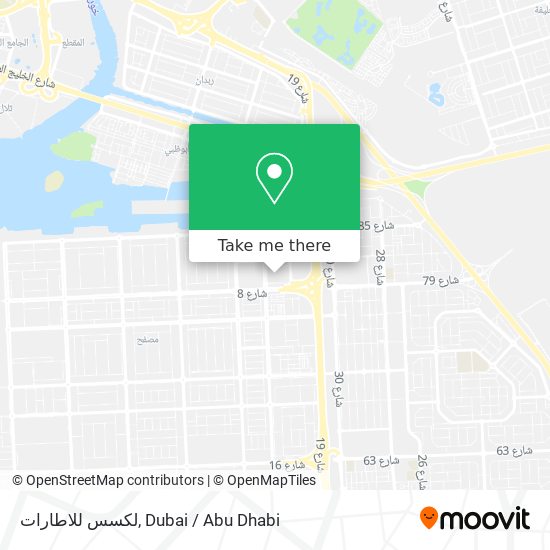 لكسس للاطارات map