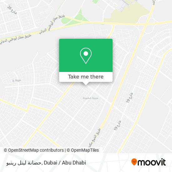 حضانة ليتل رينبو map