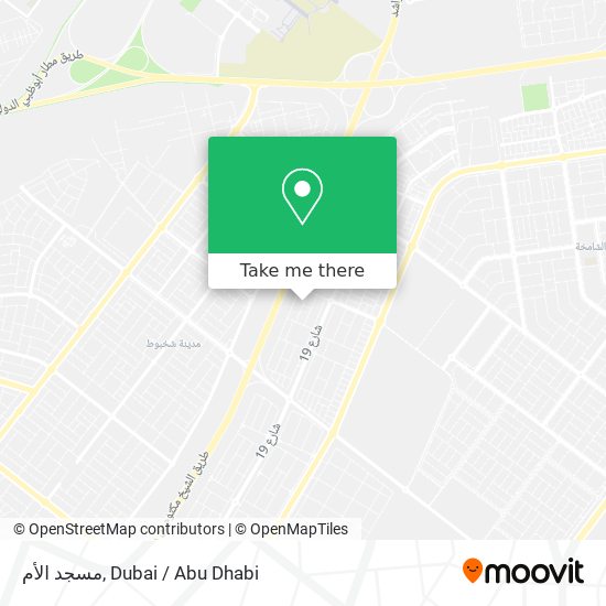 مسجد الأم map