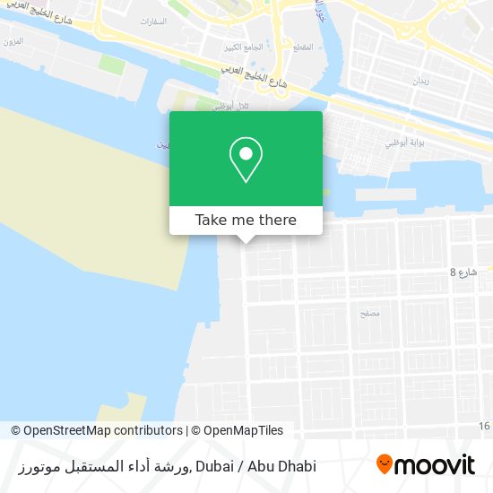 ورشة أداء المستقبل موتورز map