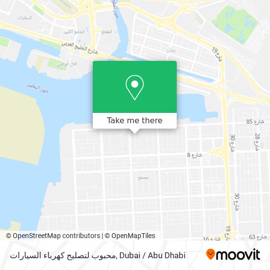 محبوب لتصليح كهرباء السيارات map