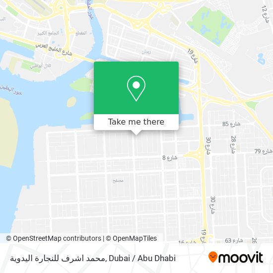 محمد اشرف للنجارة اليدوية map