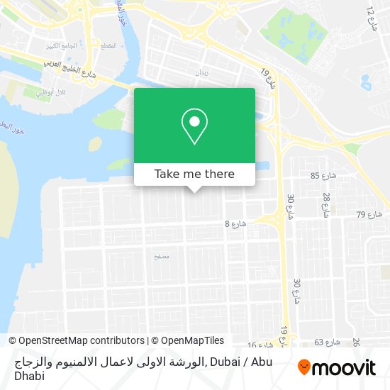 الورشة الاولى لاعمال الالمنيوم والزجاج map