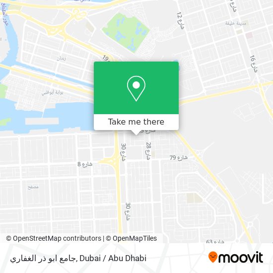جامع ابو ذر الغفاري map