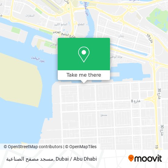 مسجد مصفح الصناعية map