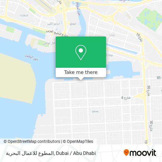 المطوع للاعمال البحرية map