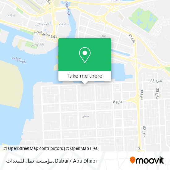 مؤسسة نبيل للمعدات map