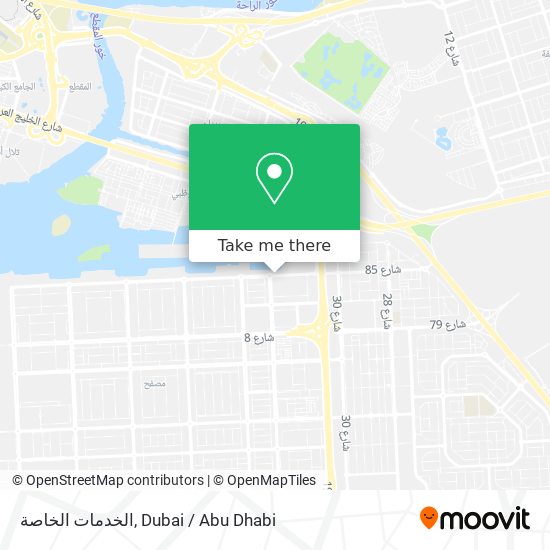 الخدمات الخاصة map