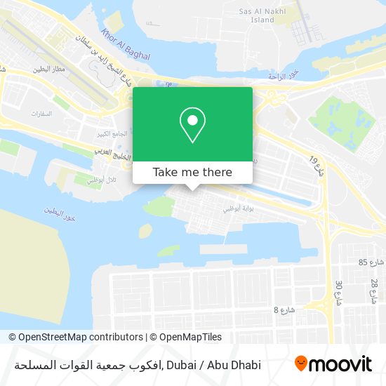 افكوب جمعية القوات المسلحة map