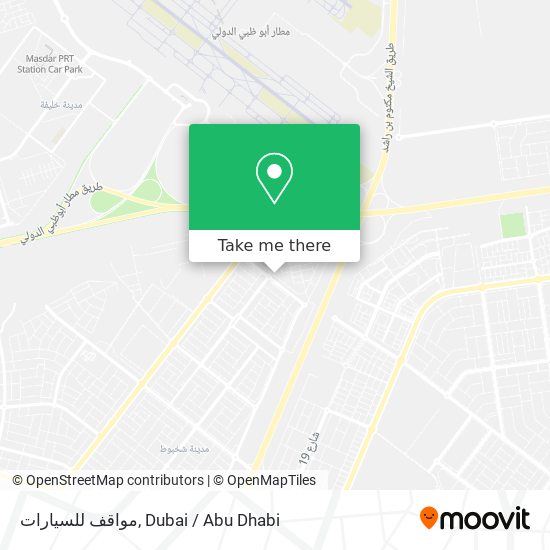 مواقف للسيارات map