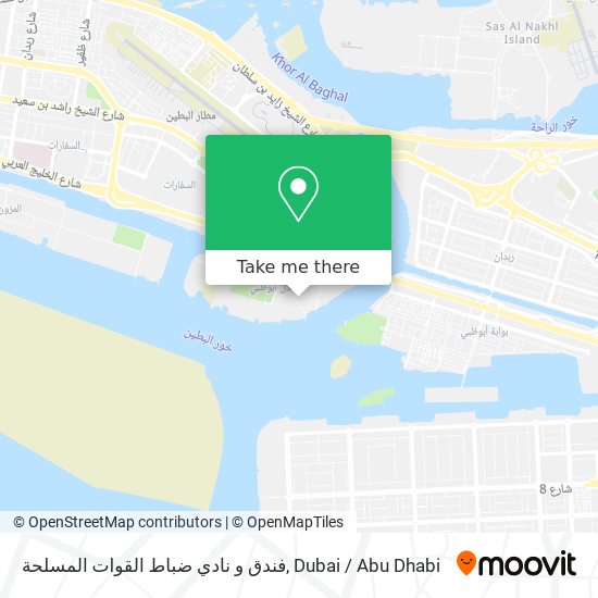 فندق و نادي ضباط القوات المسلحة map
