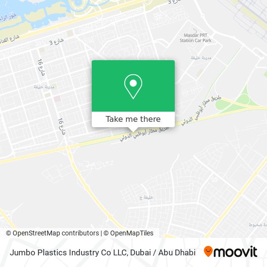 Jumbo Plastics Industry Co LLC map