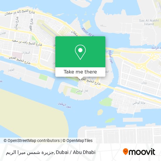 جزيرة شمس ميرا الريم map